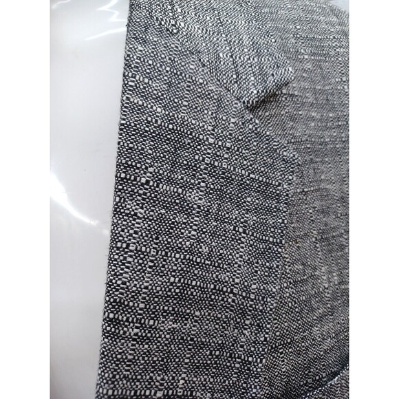 The Mens Store Mens Gray Blazer Jacket Sports Coat 42 XT Linen Blend - Picture 3 of 8